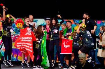 Equipe brasileira fica em primeiro lugar no Campeonato Mundial de Robótica